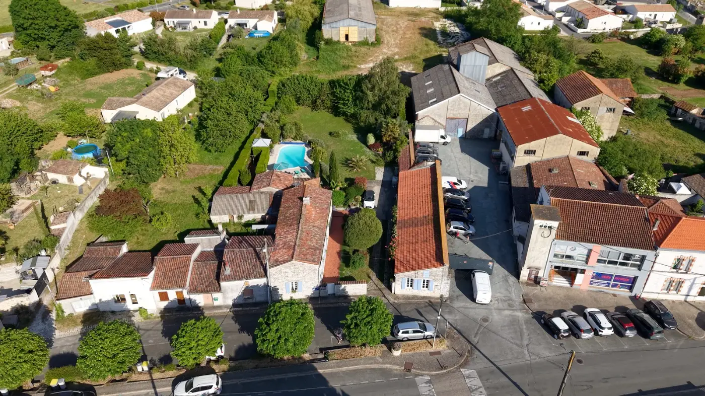 Saint-Agnant vu de très haut par drone